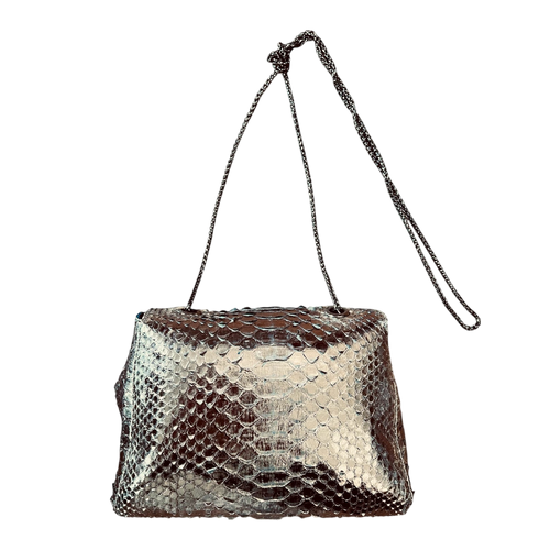 Luxury python evening bag