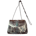 Luxury python evening bag