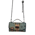 Gunmetal Python Shoulder Bag - Edgy Luxury Statement Piece