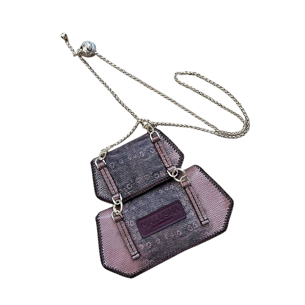 Innovative Gemini Bag Set - Revolutionary Python Leather Design