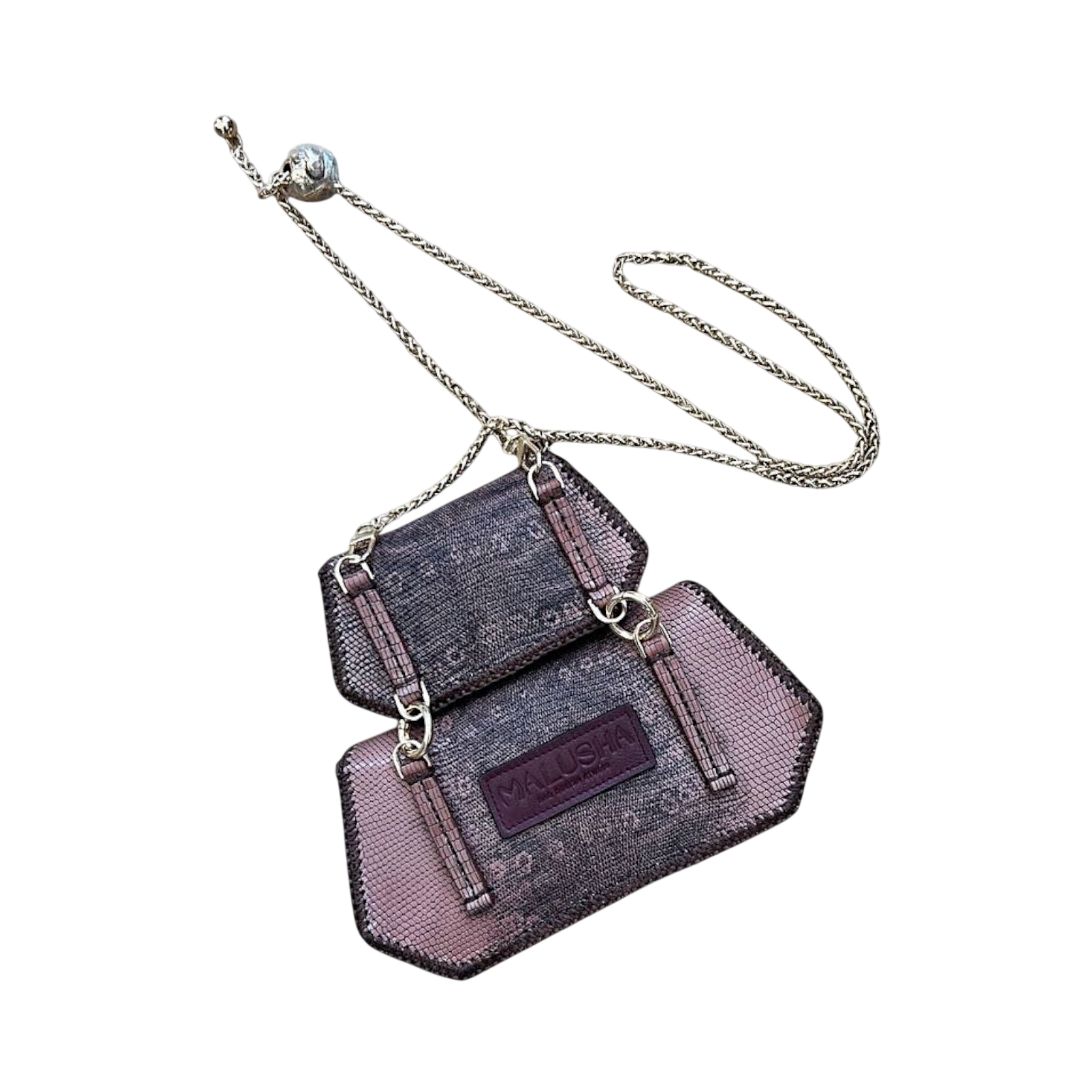 Innovative Gemini Bag Set - Revolutionary Python Leather Design