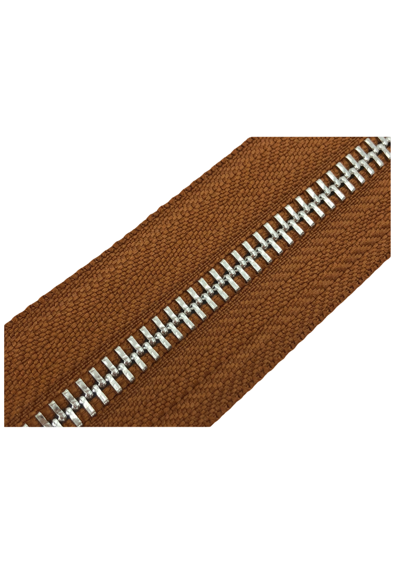 Rusty brown zip Zippers Malusha Shop.
