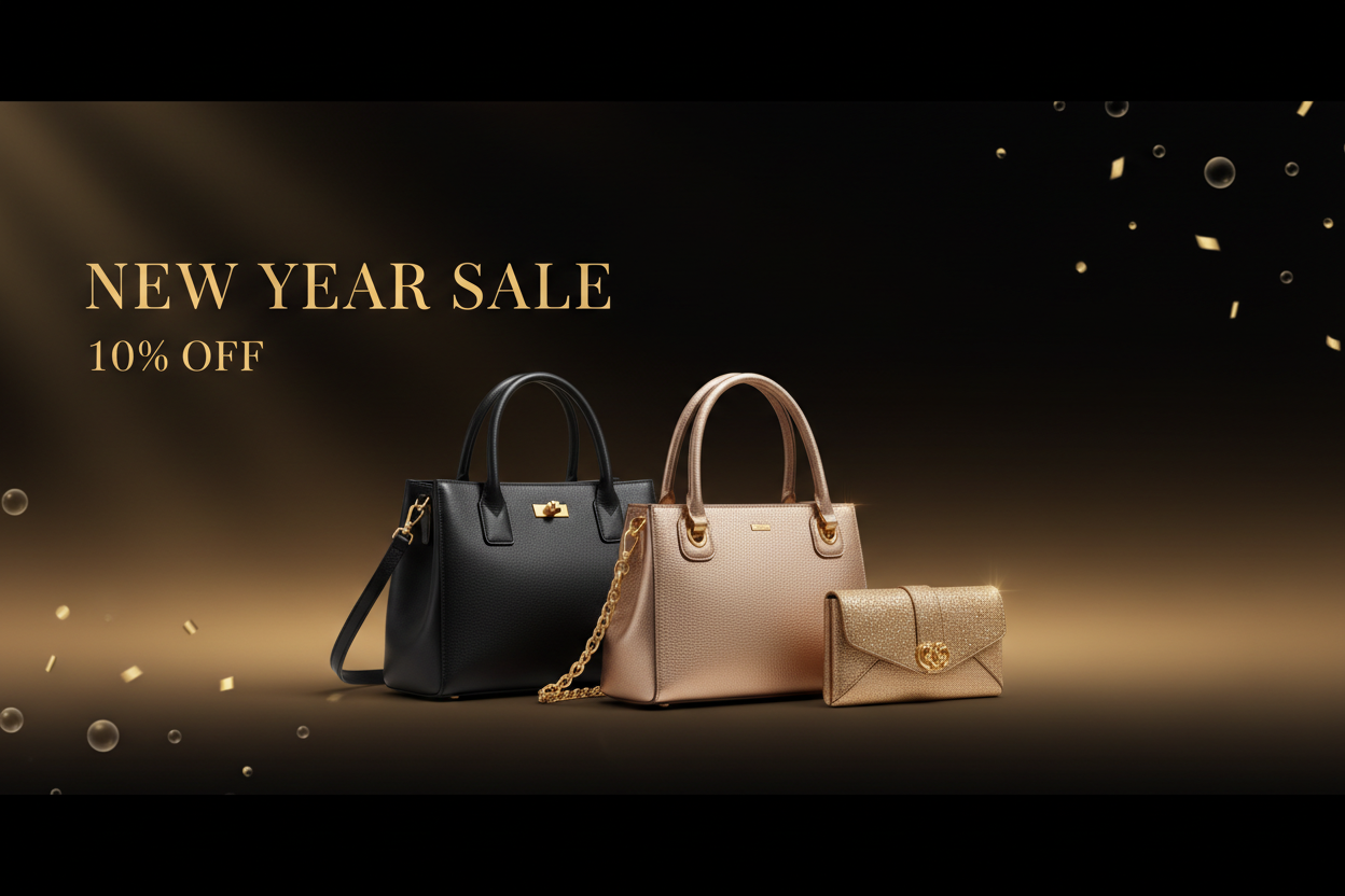 Luxury New Year Sale Banner