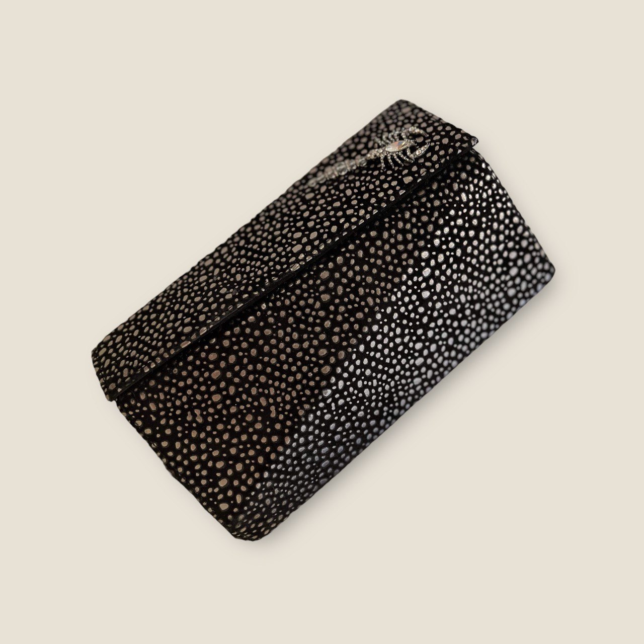 Crystal evening clutch